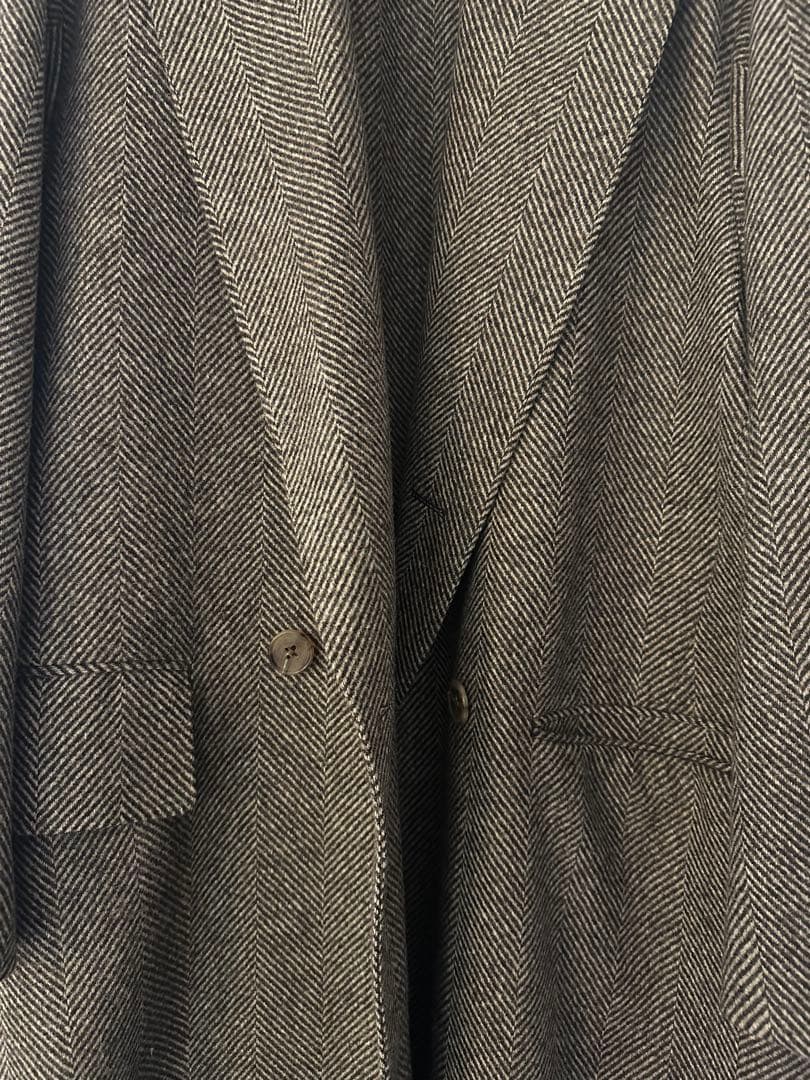 THE STORE by C' 新品未使用 ヘリンボーン柄チェスター コート美品