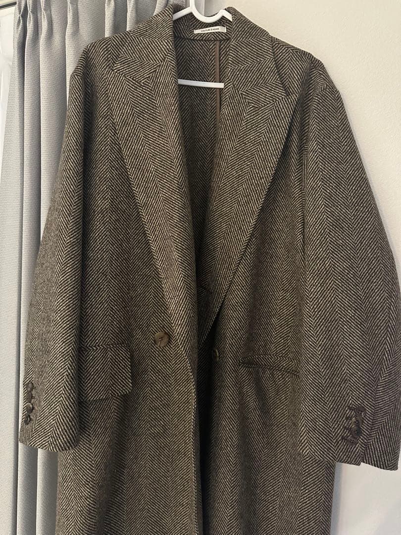 THE STORE by C' 新品未使用 ヘリンボーン柄チェスター コート美品