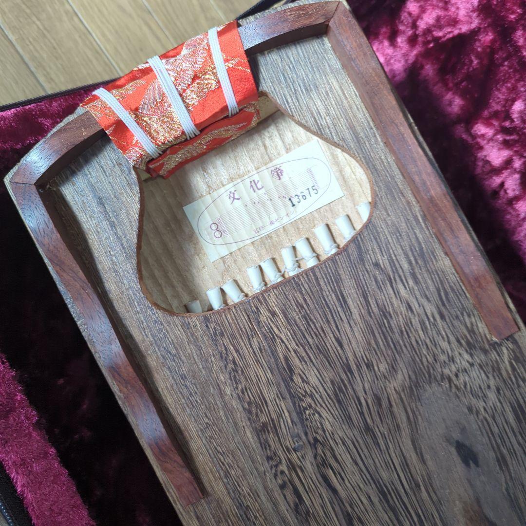 ゼンオン 文化箏 和楽器 琴 ケース 付属品付き 弦楽器