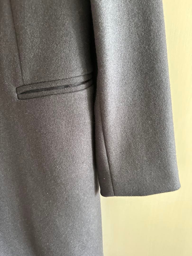 JOSEPH チェスターコート　ネイビー　ロング丈　　Mサイズ ウール