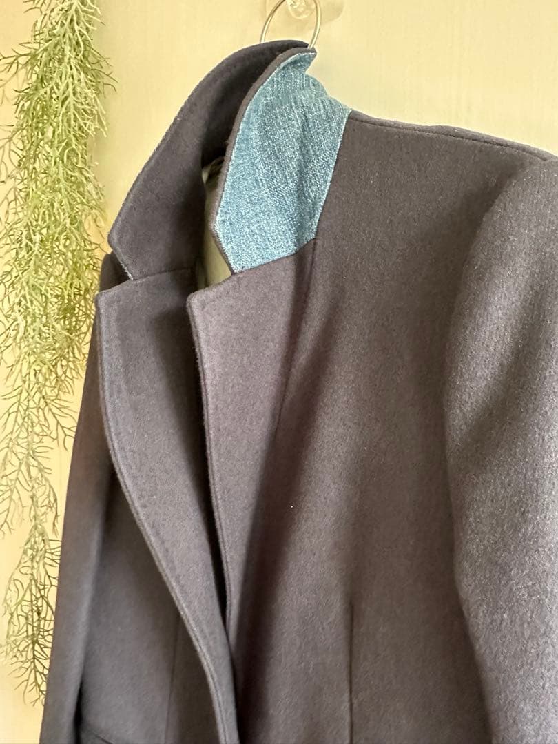 JOSEPH チェスターコート　ネイビー　ロング丈　　Mサイズ ウール