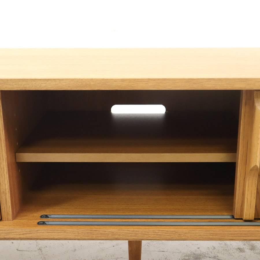 展示品 ウニコ トーヴ テレビボード W1600 オーク材 テレビ台 ローボード