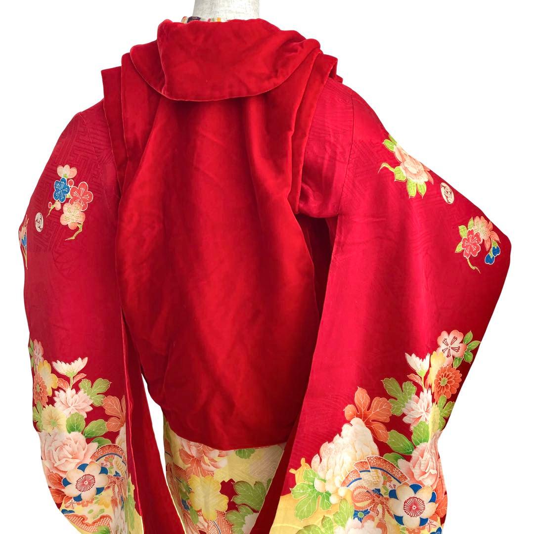 ★レトロ　アンティーク　女の子　子供着物　七五三　3歳　大正ロマン　NO24