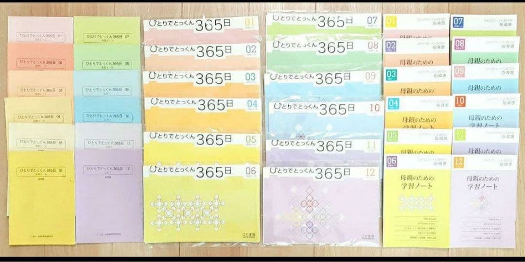 こぐま会　ひとりでとっくん365日　裁断済み