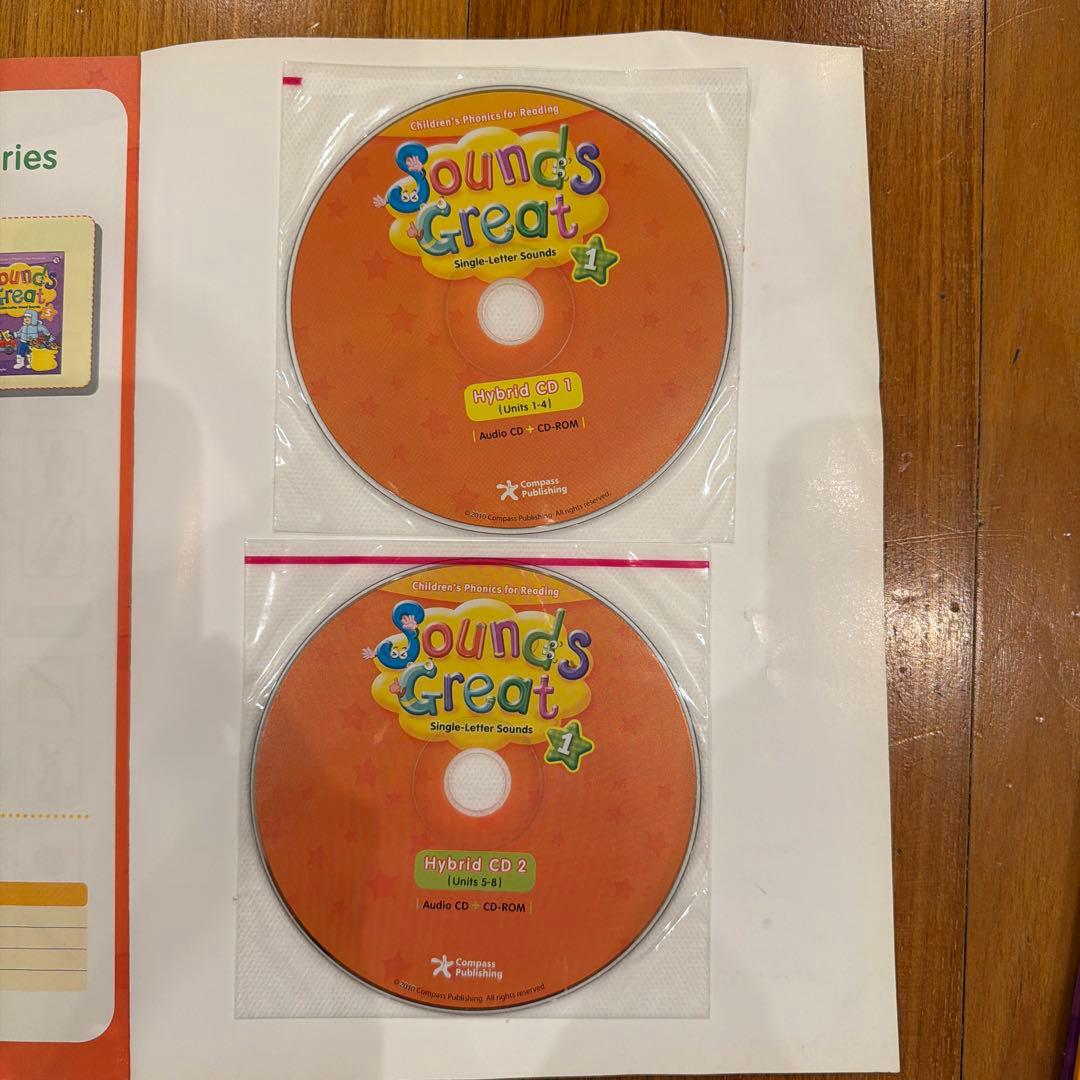 Sounds Great 1-5 テキスト、Workbook