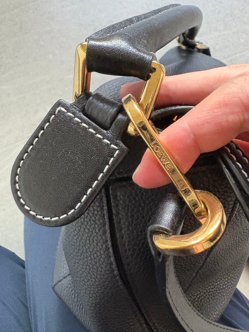 LOEWE パズルバッグ　スモール　ミッドナイト