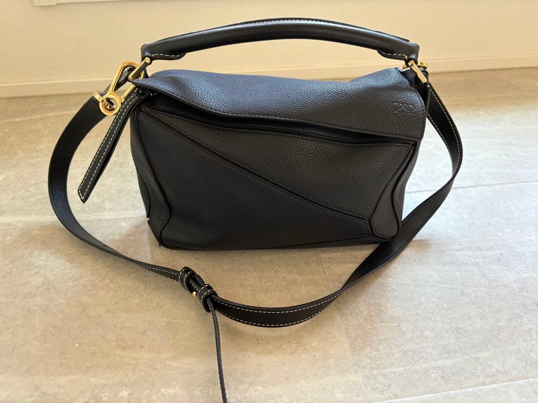 LOEWE パズルバッグ　スモール　ミッドナイト