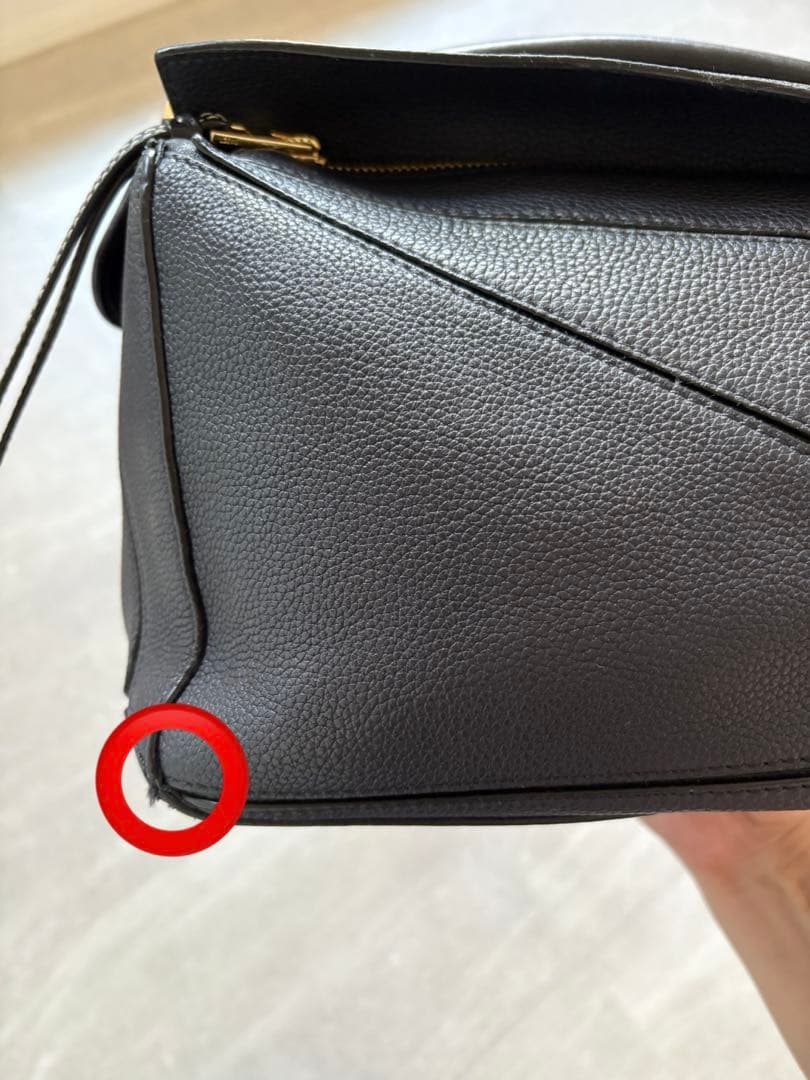 LOEWE パズルバッグ　スモール　ミッドナイト