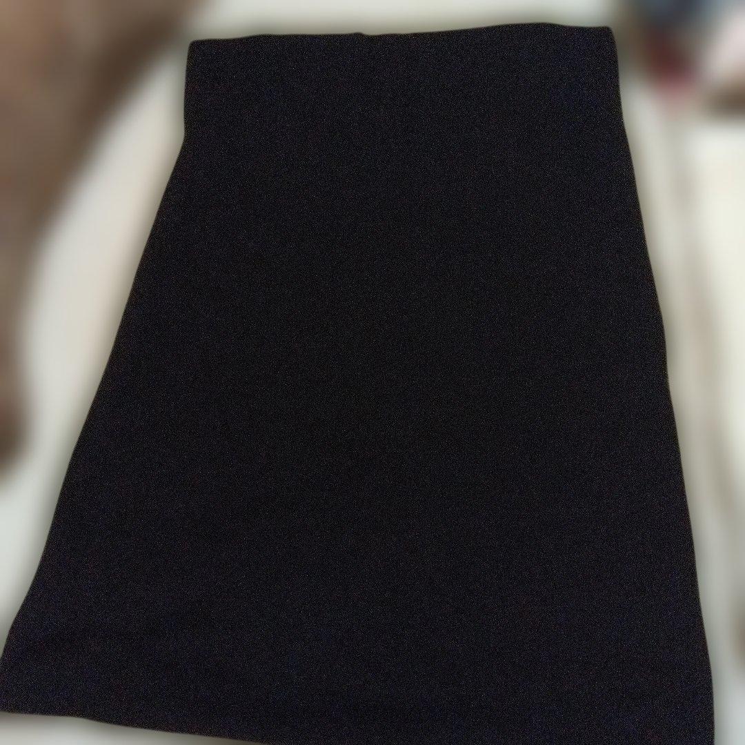 ウール100% 黒 ネックウォーマー