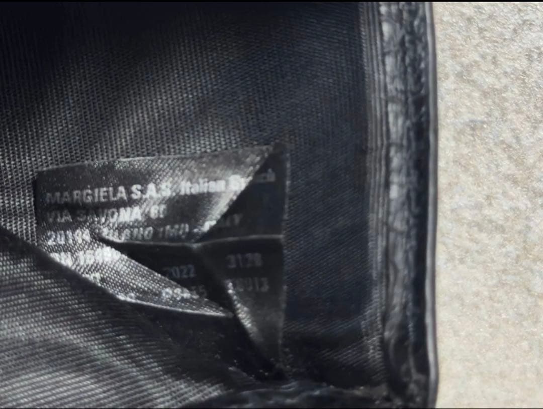 【Maison Margiela】スリーフォールドウォレット（三つ折り財布）