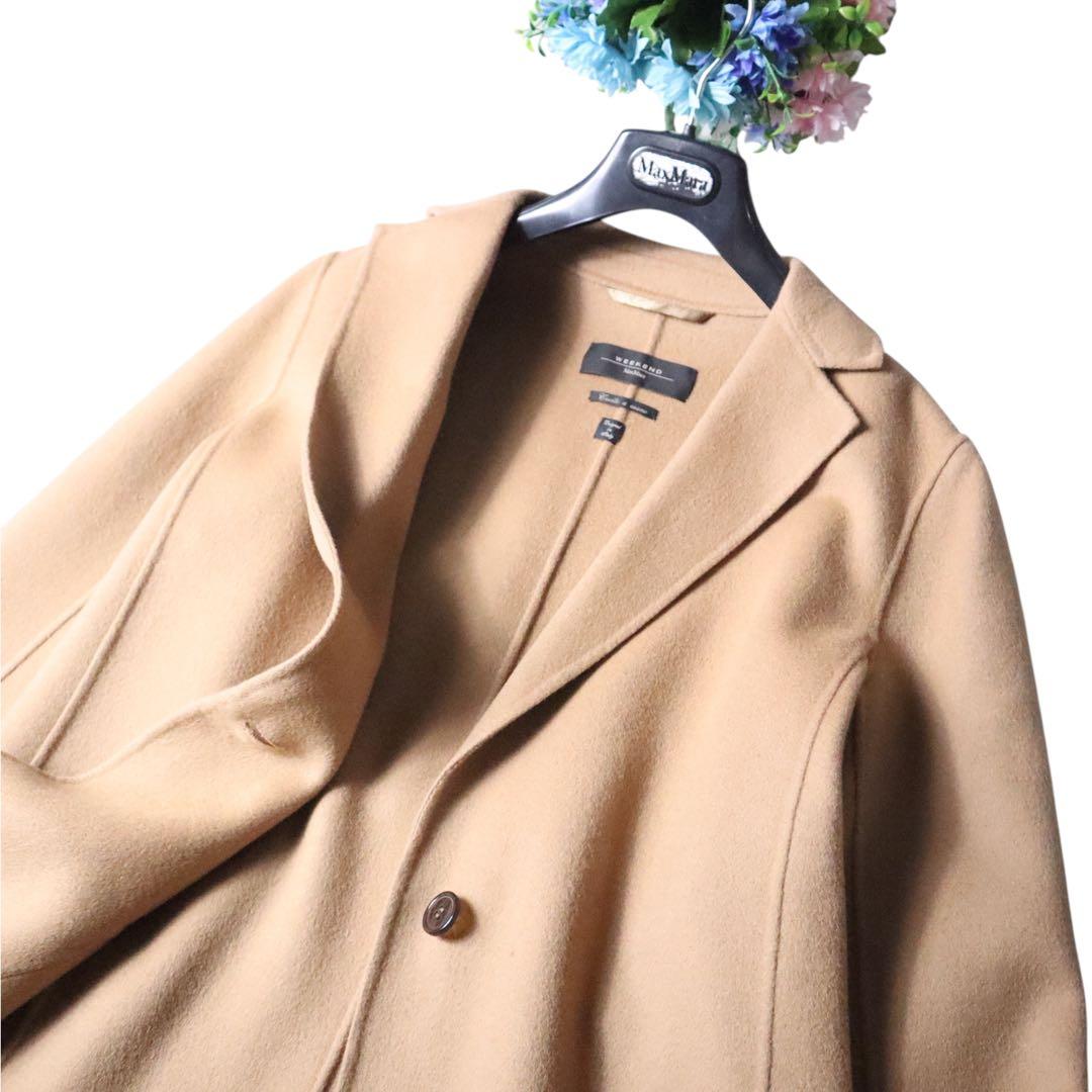 MaxMaraクチートアマーノ　セレブ御用達♪ダブルフェイス　ショートコート