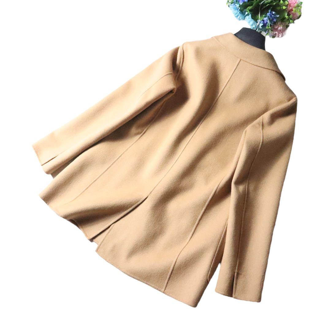 MaxMaraクチートアマーノ　セレブ御用達♪ダブルフェイス　ショートコート