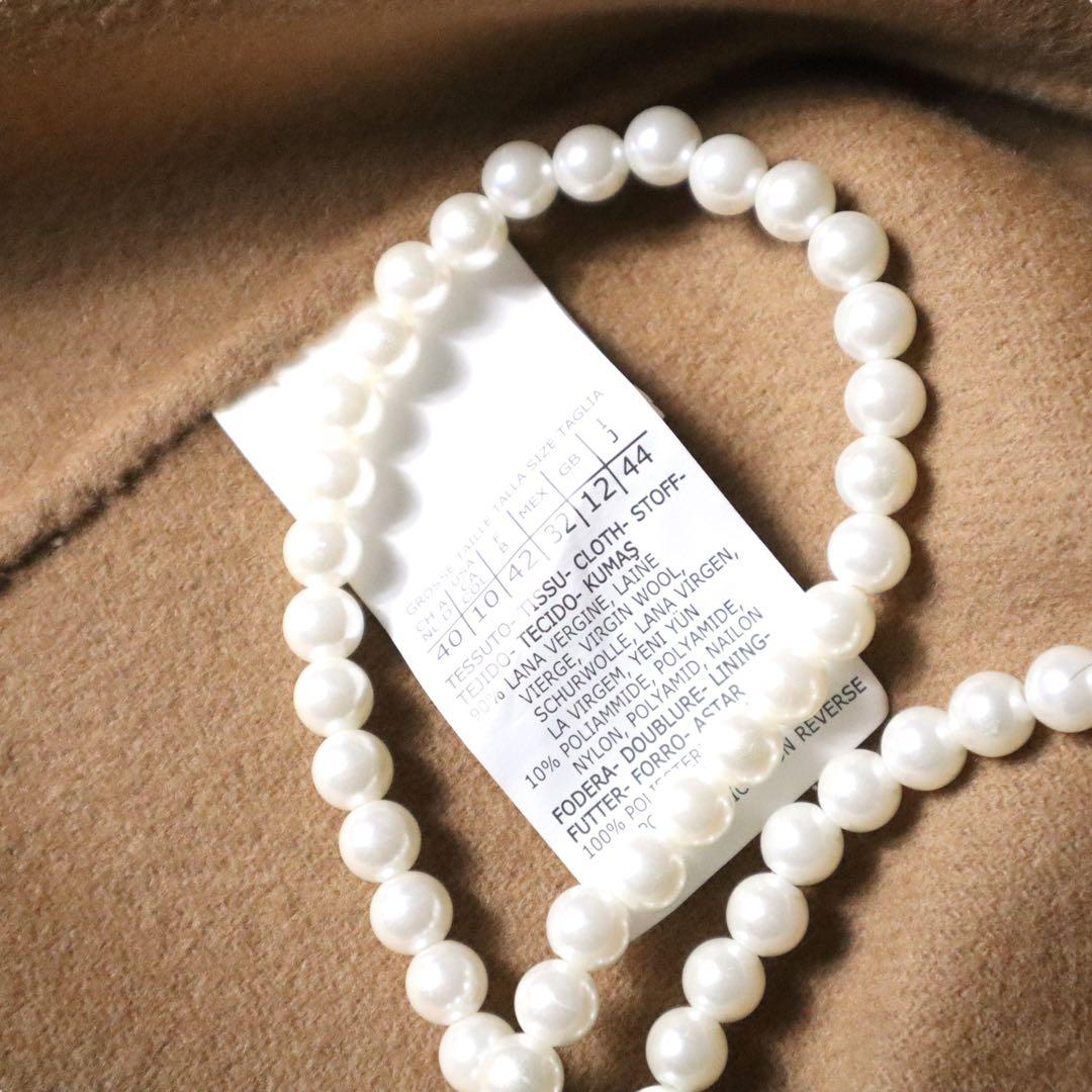 MaxMaraクチートアマーノ　セレブ御用達♪ダブルフェイス　ショートコート