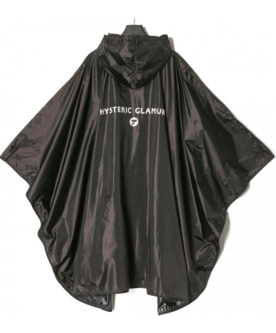 hysteric glamour HGシンボルロゴ　ポンチョ 新品未使用タグ付