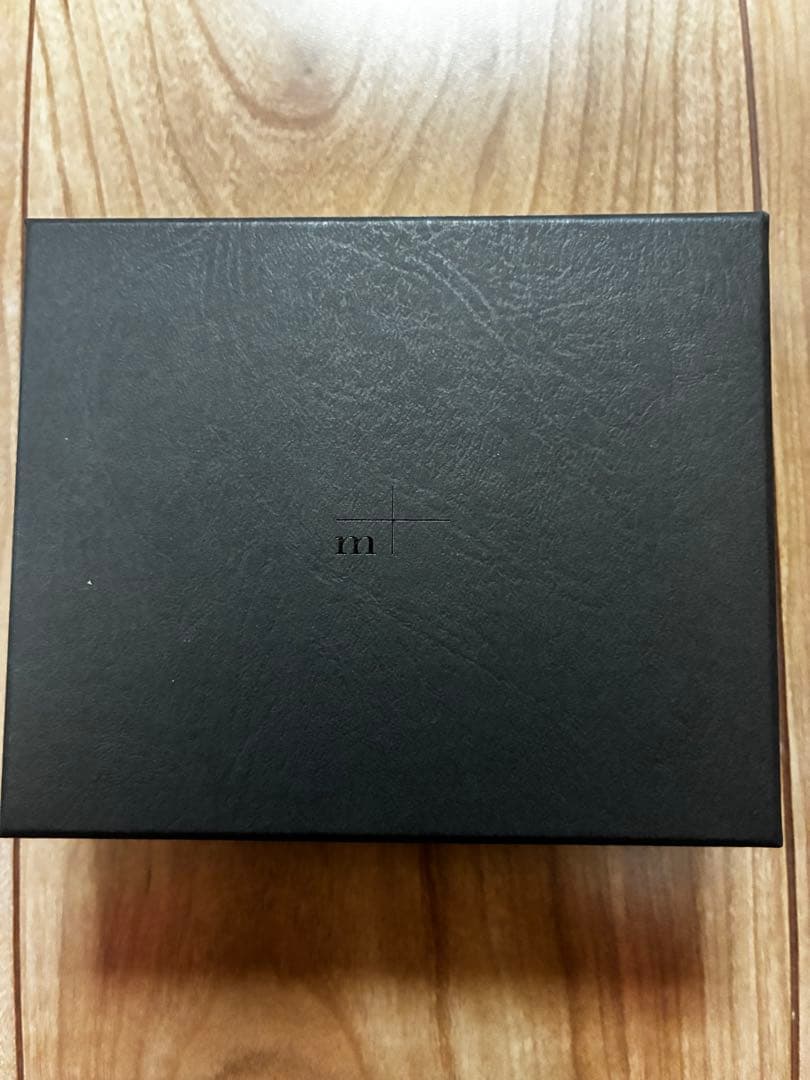 新品未使用 エムピウ m+ ミッレフォッリエⅡ P25 クアドレッティ ブラック