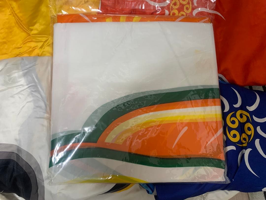 鯉のぼり　東旭　使用品　6Mセット+4m緑　+ 新品5m橙　こいのぼり