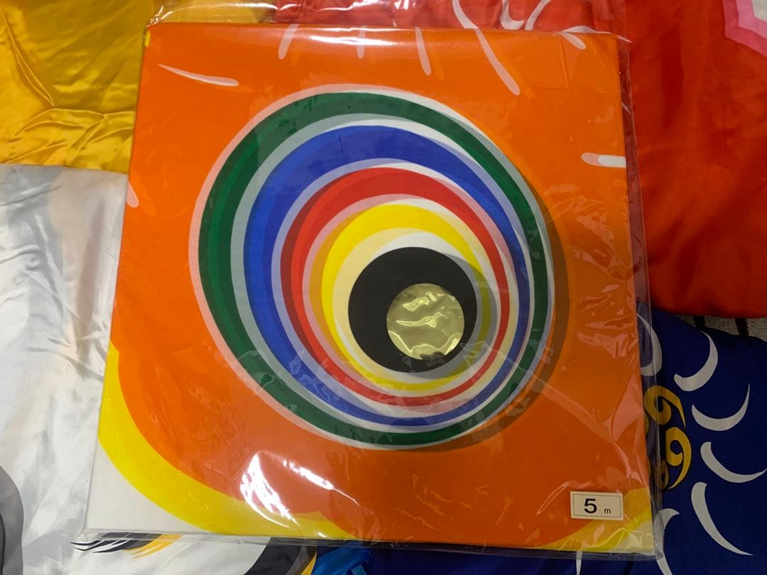 鯉のぼり　東旭　使用品　6Mセット+4m緑　+ 新品5m橙　こいのぼり