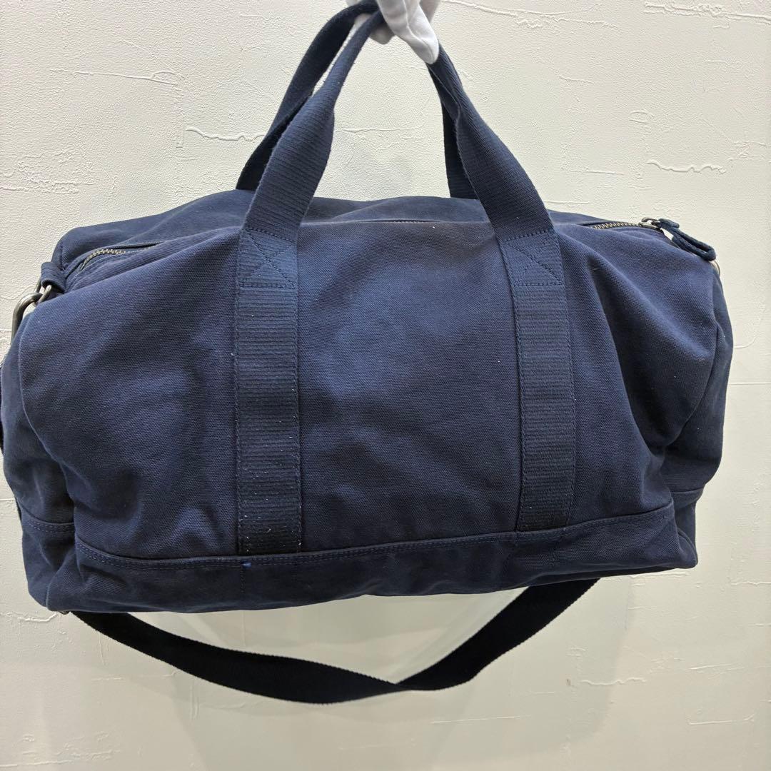 q*9様 POLO ビッグポニー　キャンバス　ボストンバッグ