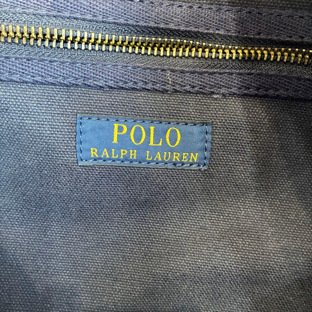 q*9様 POLO ビッグポニー　キャンバス　ボストンバッグ