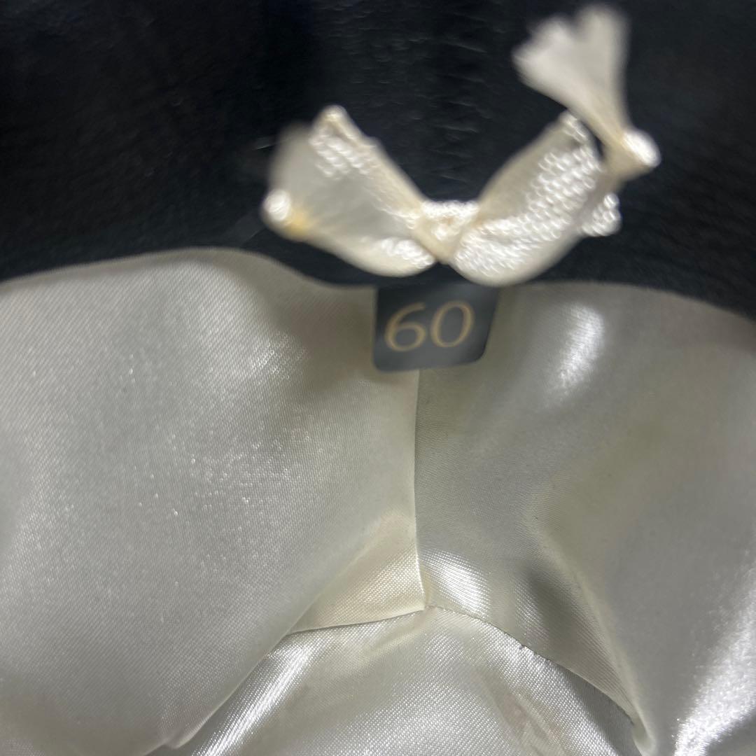 銀座トラヤ TORAYA オリーブグリーン ウールハット 60サイズ