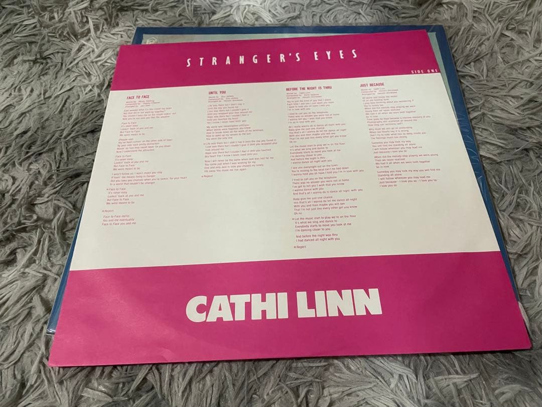 キャシー・リン ストレンジャーズ・アイズ LP