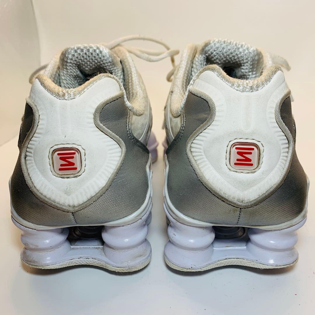 ⭐️23.5　Nike Shox TL White and Max Orange