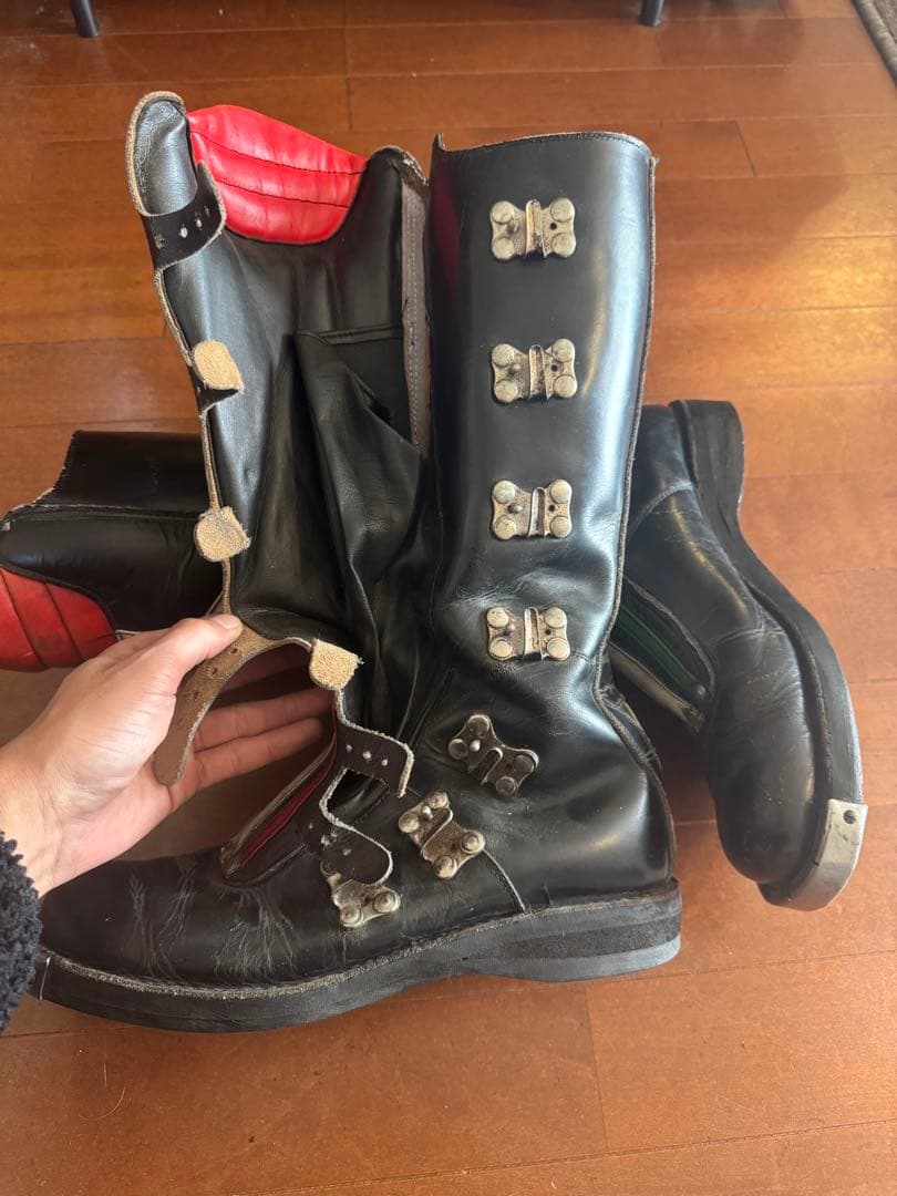 良好！VMX ビンテージオフロードブーツ 7バックル仕様 27cm程度