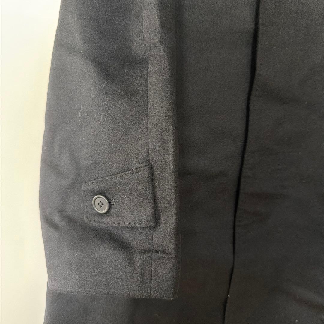 未使用　紙タグ付　定価88000円　カシミヤ100% ブラック コート　ロング