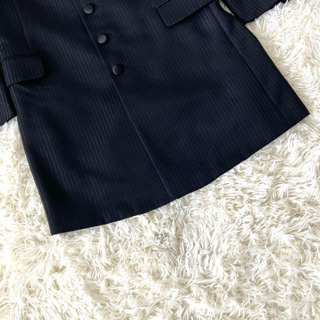 マオカラー　セットアップ スーツ ストライプ