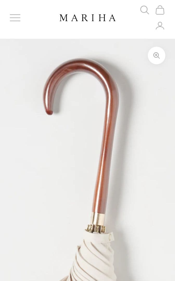 MARIHA 花柄 晴雨兼用長傘