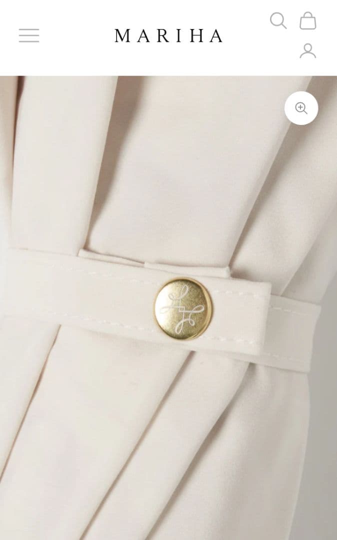 MARIHA 花柄 晴雨兼用長傘