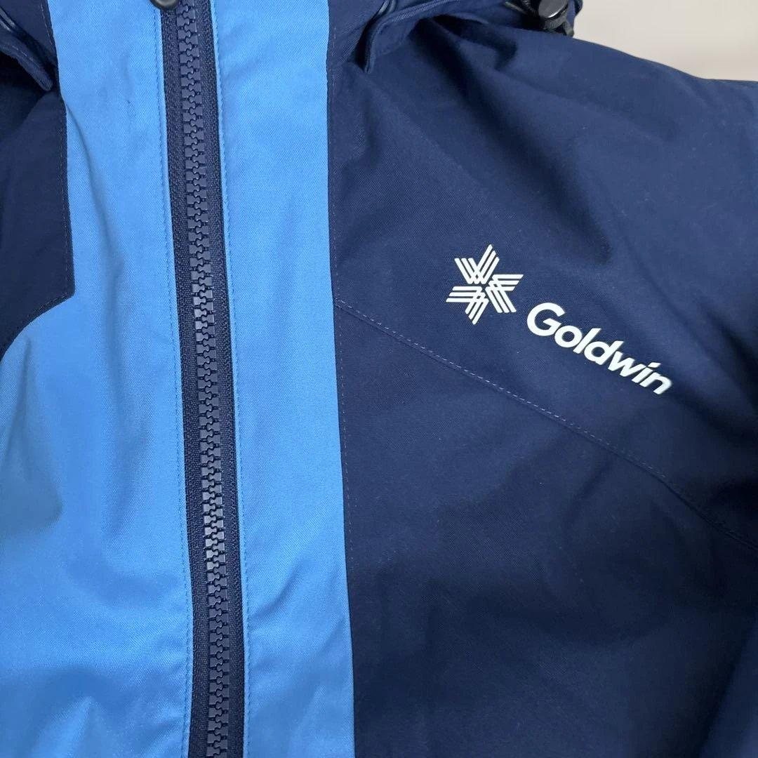 Goldwin 子ども用スキーウェア 140 ネイビー/ブルー