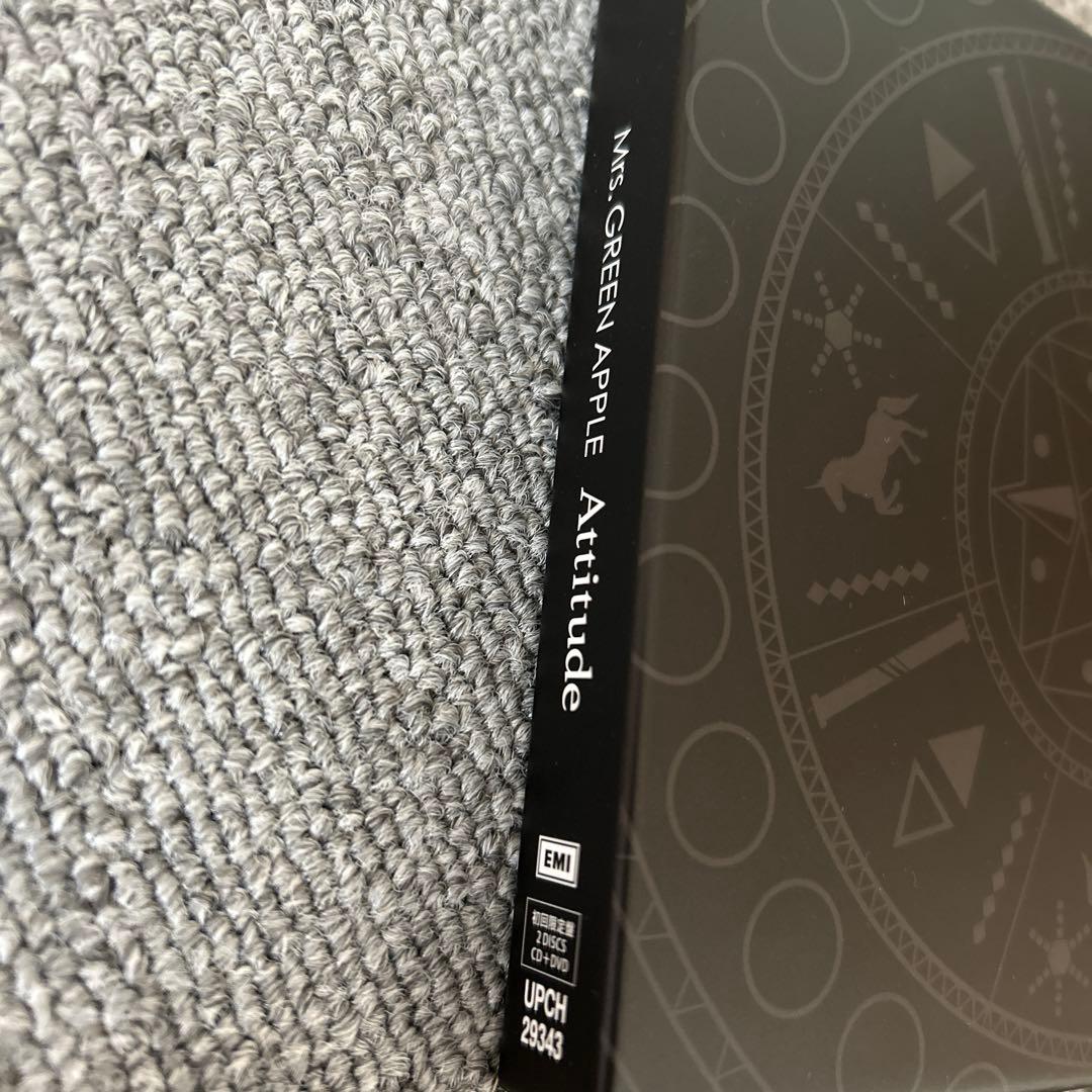 【初回限定版】　美品　Mrs.Green Apple attitude