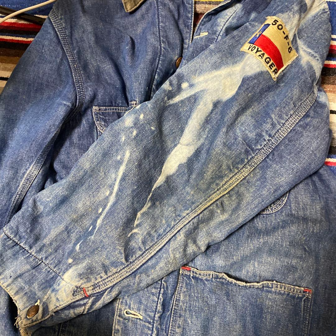 HERCULES カバーオール　50s 60s カスタム　ヘラスレス　デニム