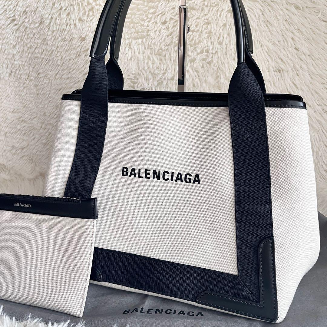 極美品✨BALENCIAGA バレンシアガ カバス トートバッグ ポーチ