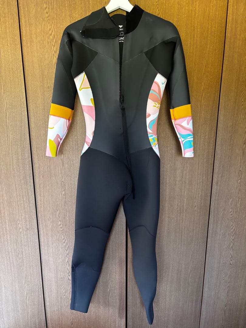 Roxy 4/3mmセミドライ Lサイズ　ウェットスーツ サーフィン　ダイビング