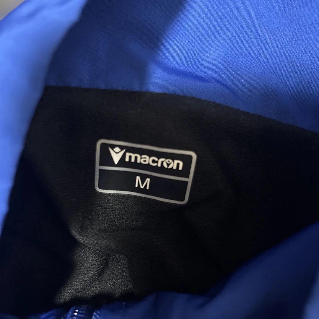 Vファーレン長崎macron 青 フルジップ ピステ M