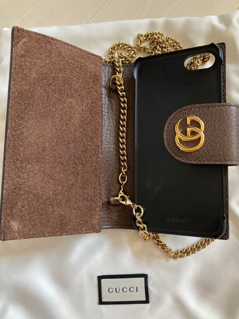 GUCCI手帳型iPhone7/8SE2/3ケース