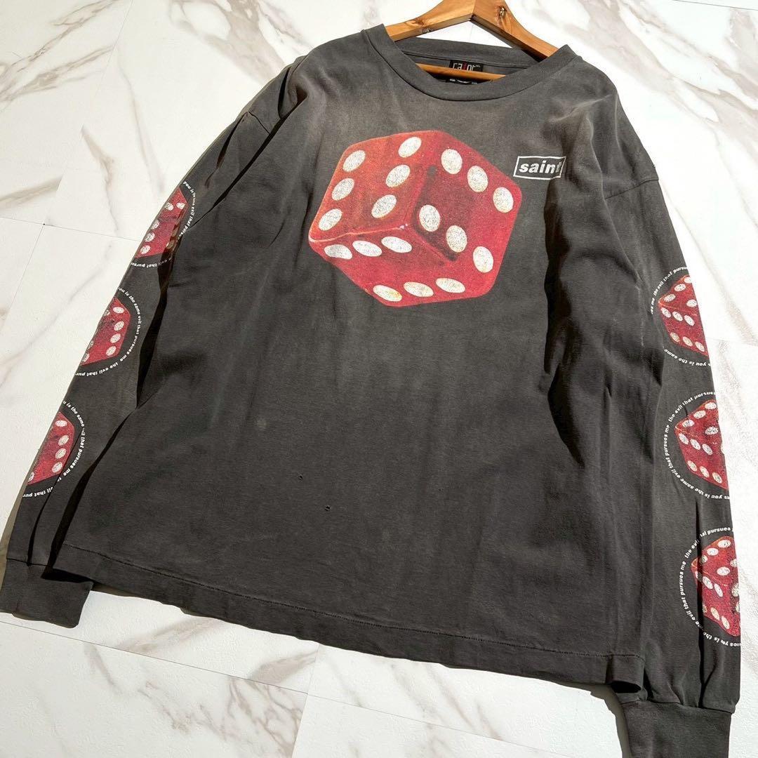 美品✨SAINT MICHAEL Mxxxxxx 両面プリント エイジング加工