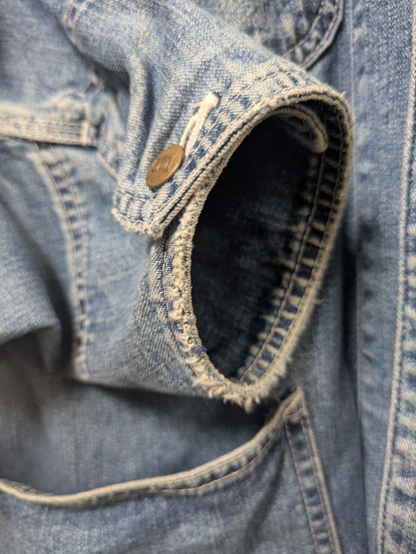 古着 Lee カバーオール 91-j Lサイズ used 復刻