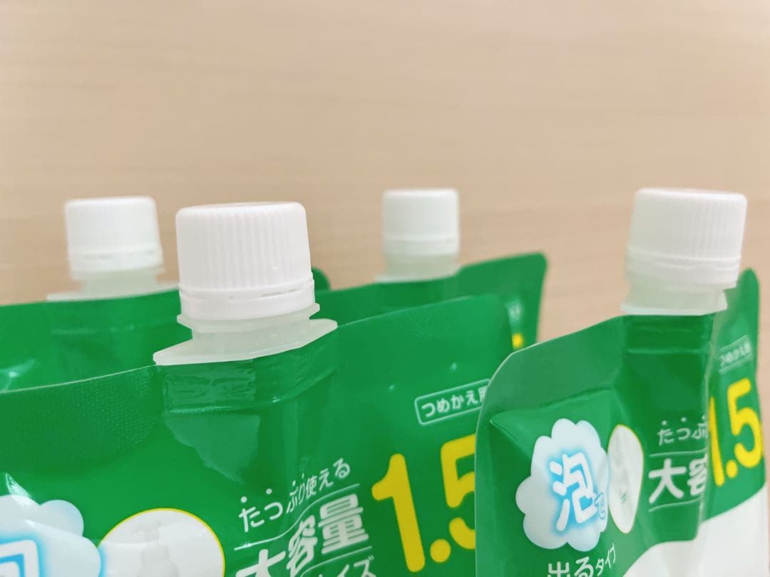 ALOBABY アロベビー ボディソープ 詰め替え600ml 4袋セット 容器付