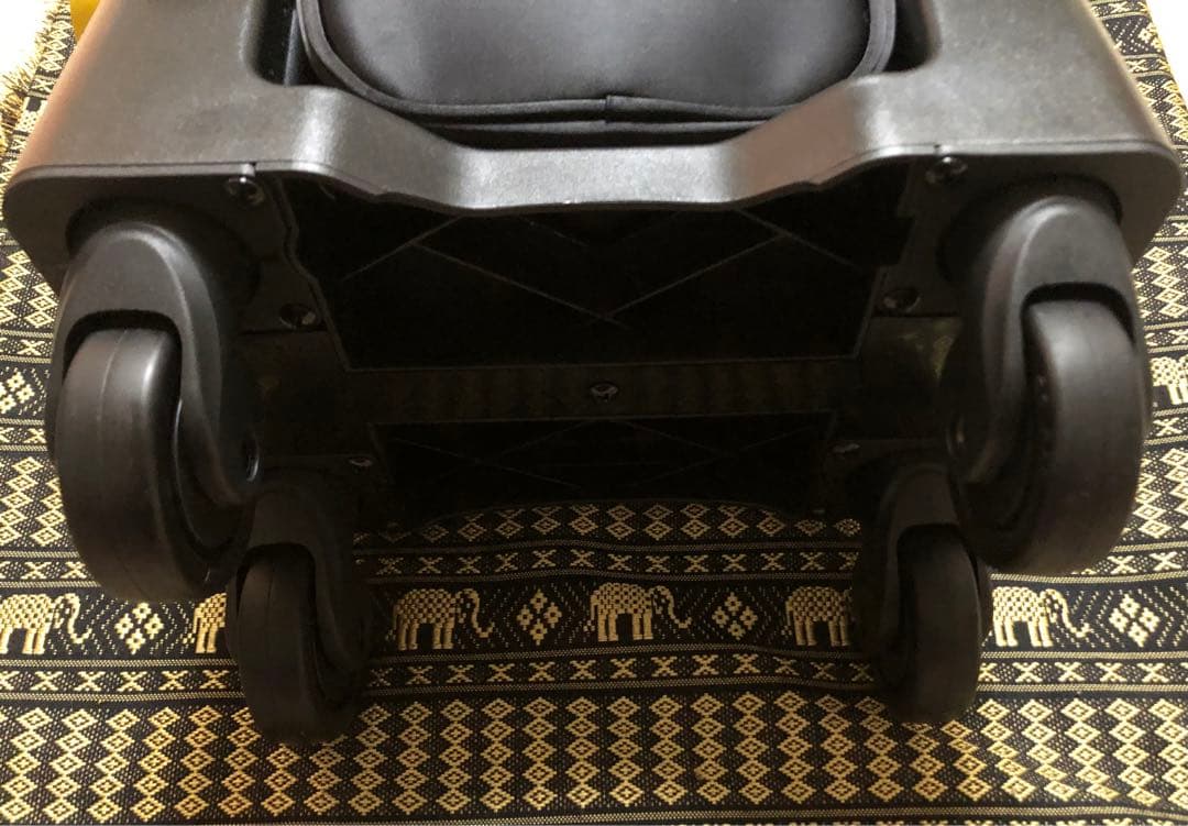 SWANYキャリーバッグ （黒）D-583 TS15 低振動＆低騒音 4輪