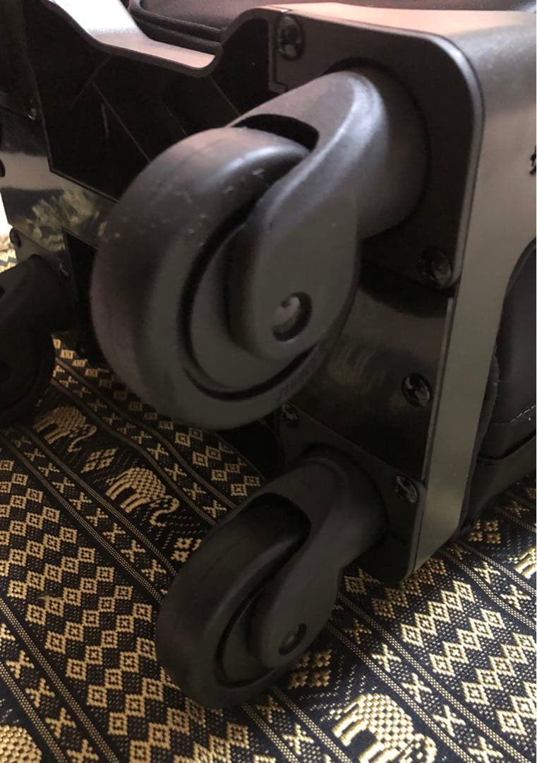 SWANYキャリーバッグ （黒）D-583 TS15 低振動＆低騒音 4輪