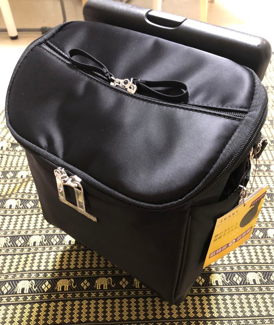 SWANYキャリーバッグ （黒）D-583 TS15 低振動＆低騒音 4輪