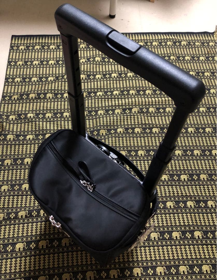 SWANYキャリーバッグ （黒）D-583 TS15 低振動＆低騒音 4輪