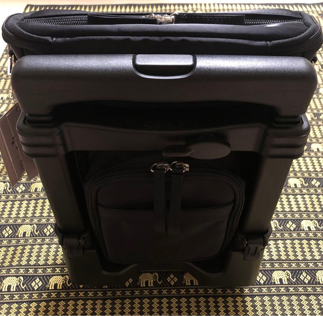 SWANYキャリーバッグ （黒）D-583 TS15 低振動＆低騒音 4輪