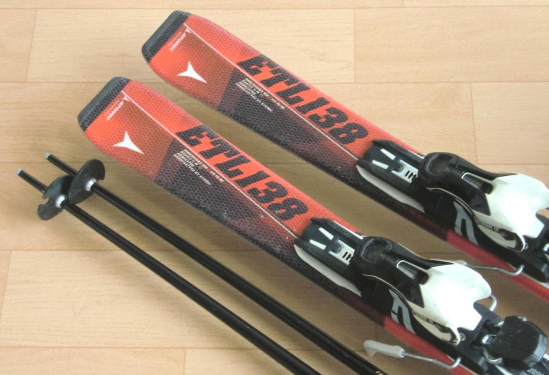 ■■1月限定■送料無料■アトミック■スキーセット■板138靴24.5■メンテ付■