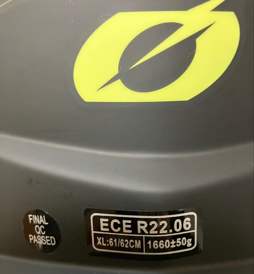 O'NEAL SIERRA HELMET XL 2025年4月購入品
