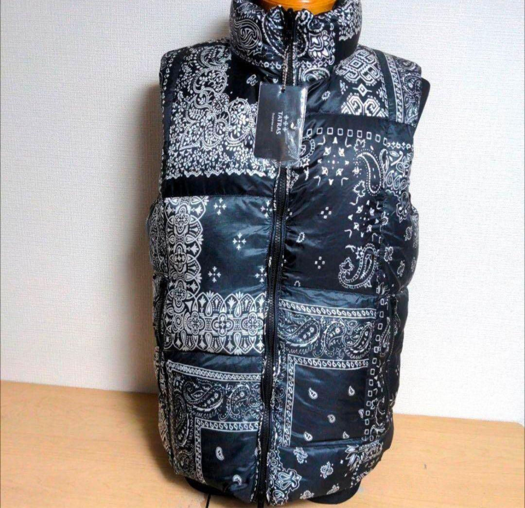 cm8 TATRAS リバーシブル 黒 総柄 メンズMサイズ　BOBO