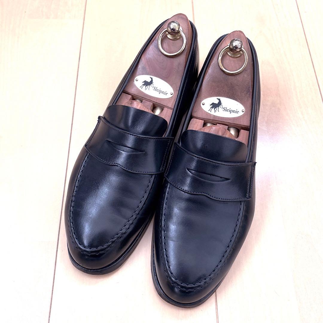 671.特別価格 CROCKETT&JONES ペニーローファー 6.5D